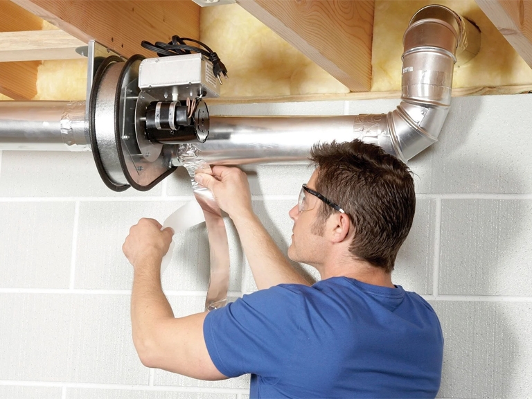Dryer Vent Cleaning for Large Raleigh Homes: Expert Services in Wake County 1 Extended dryer vent system layout in a large Raleigh home with attic ductwork and multiple bends