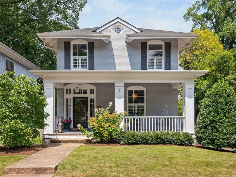 Glenwood–Brooklyn Raleigh NC historic neighborhood – Craftsman and foursquare homes under mature trees, ideal for professional air duct cleaning and mold remediation