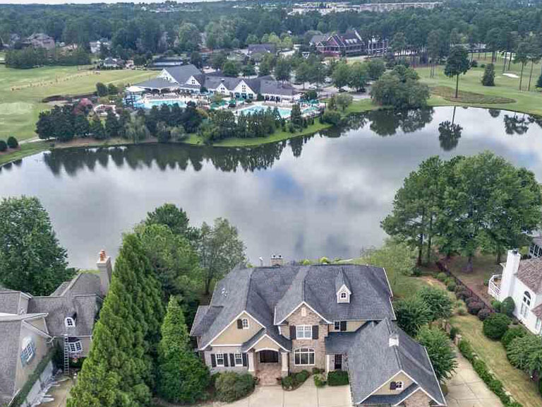 Preston Cary NC – Prestonwood Country Club community with luxury homes and golf-course living, ideal for professional air duct cleaning and mold remediation