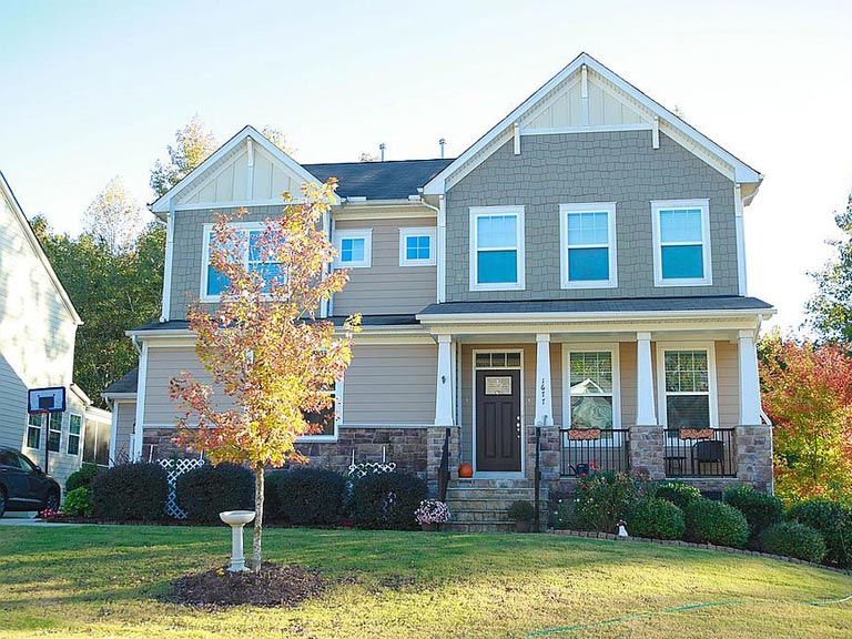 Salem Village in Apex NC—family neighborhood with modern homes and amenities ideal for professional air duct and dryer vent cleaning